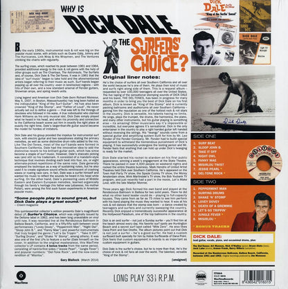 Dick Dale & His Del-tones - Surfer's Choice (incl. mp3) (180g) [New Vinyl Record LP]