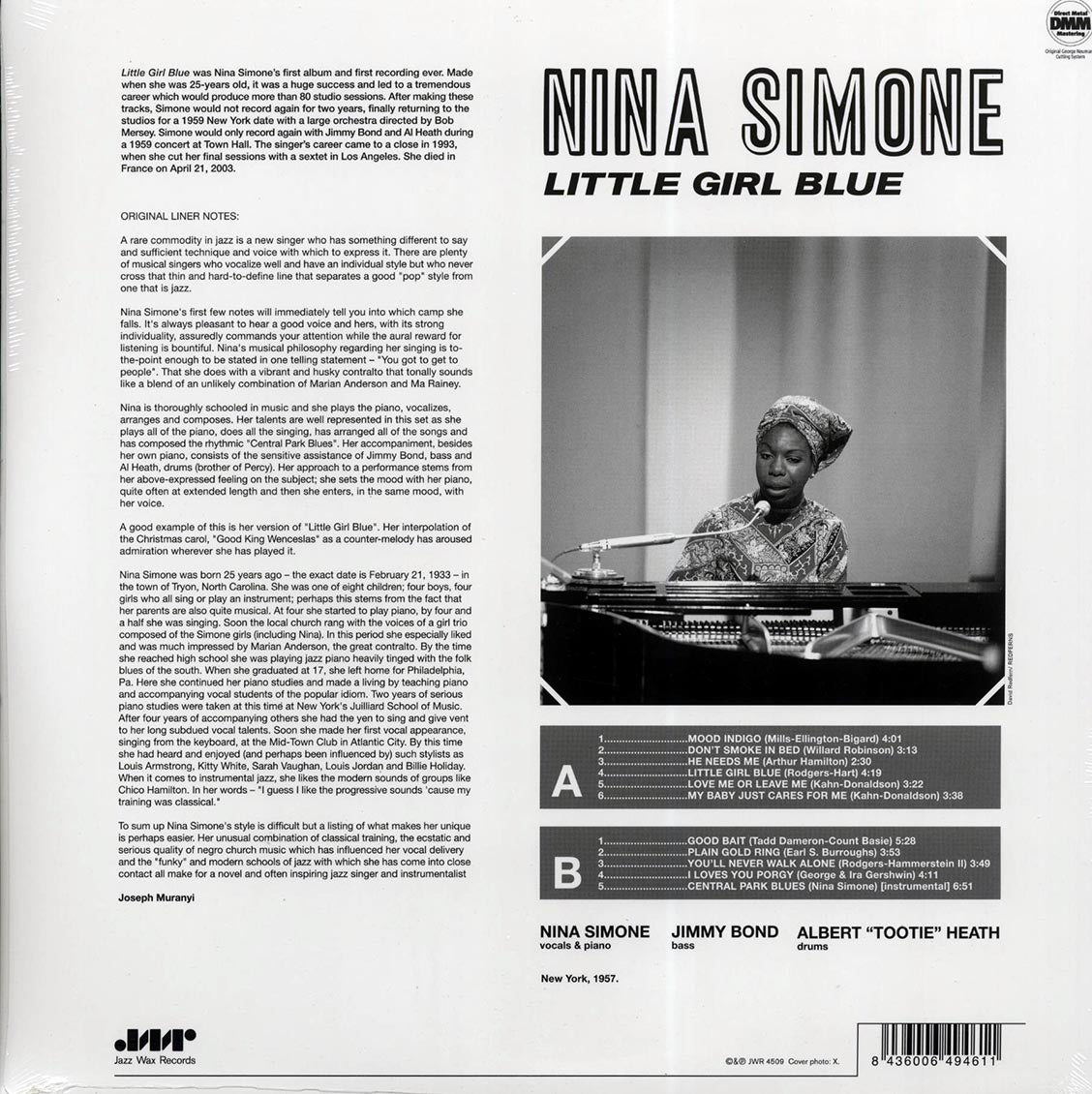 Nina Simone - Little Girl Blue (ltd. ed.) (180g) [B] [New Vinyl Record LP]