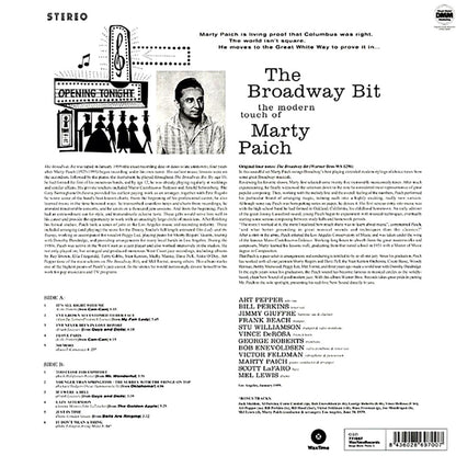 Marty Paich - The Broadway Bit: The Modern Touch Of Marty Paich (180g) [New Vinyl Record LP]