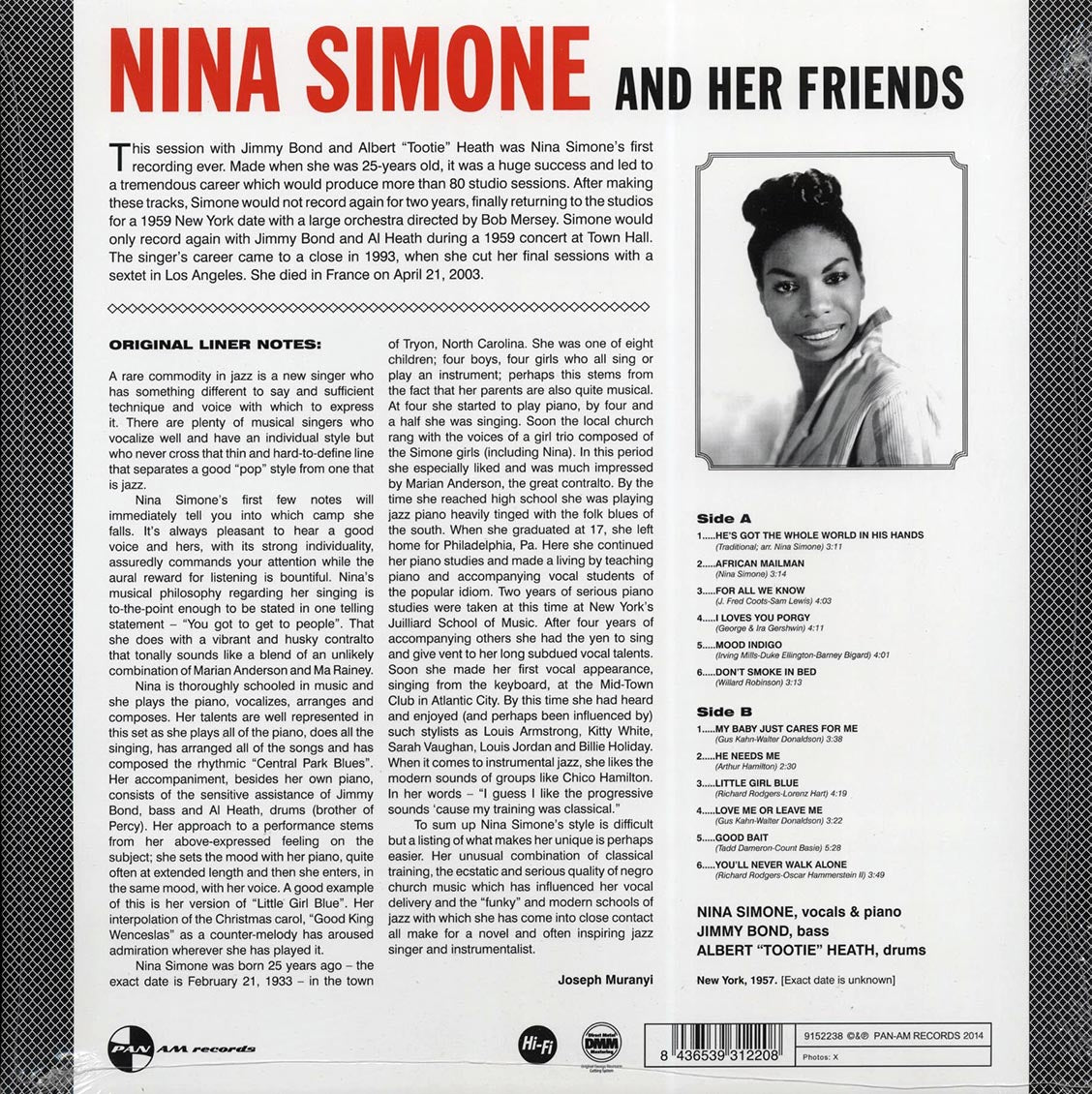 Nina Simone - Nina Simone & Her Friends (ltd. ed.) (180g) [New Vinyl Record LP]