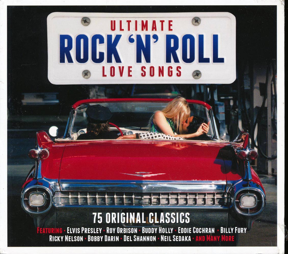 Various - Ultimate Rock 'N' Roll Love Songs (75 tracks) (3xCD) (deluxe 3-fold digipak) [New CD]
