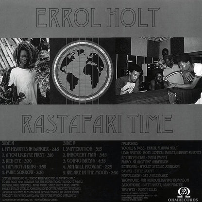Errol Flabba Holt - Rastafari Time [New Vinyl Record LP]