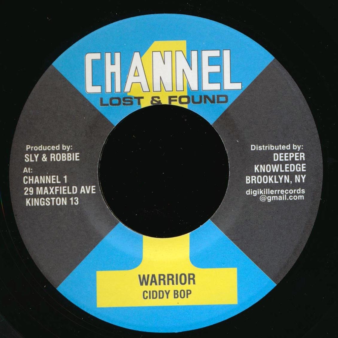 Ciddy Bop - Warrior  /  Dub [New] [New Vinyl 7"]