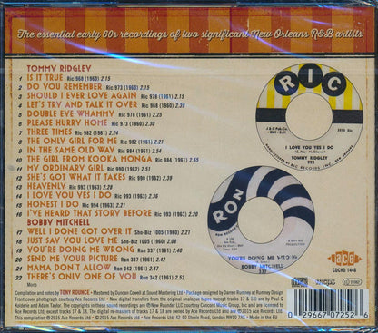 Tommy Ridgely, Bobby Mitchell - In The Same Old Way: The Complete Ric, Ron And Sho-Biz Recordings (22 tracks) [New CD]
