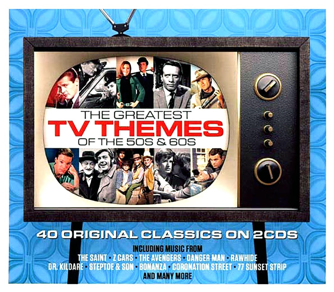 Various - The Greatest TV Themes Of The 50s & 60s (40 tracks) (2xCD) [New CD]