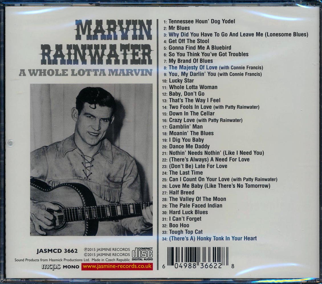 Marvin Rainwater - A Whole Lotta Marvin [New CD]