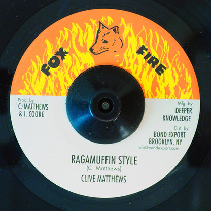 Clive Matthews - Ragamuffin Style  /  Version [New Vinyl 7"]