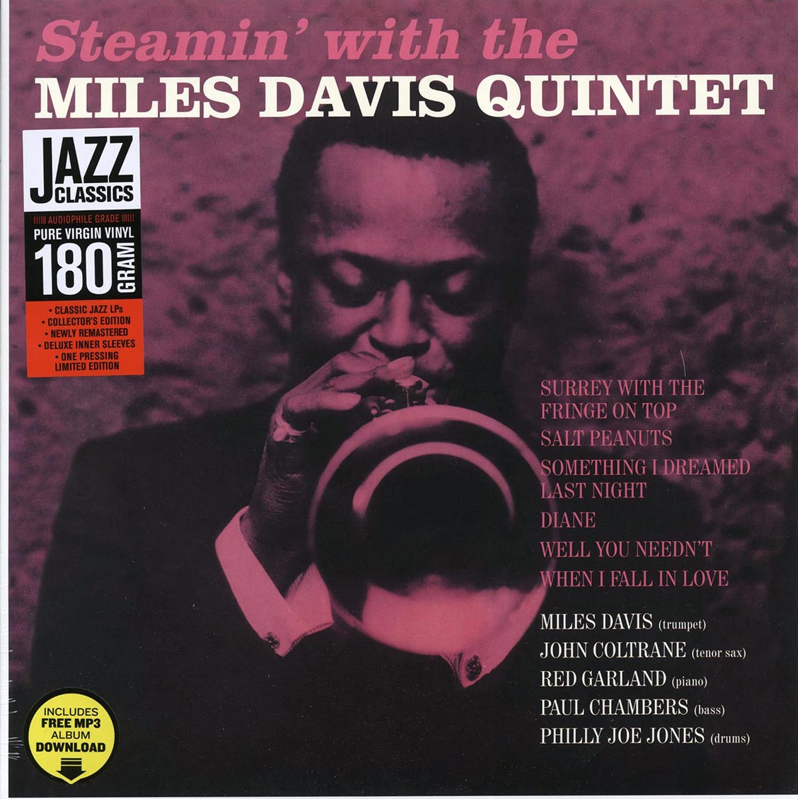 Miles Davis Quintet - Steamin' With Miles Davis Quintet (ltd. ed.) (incl. mp3) (180g) [New Vinyl Record LP]