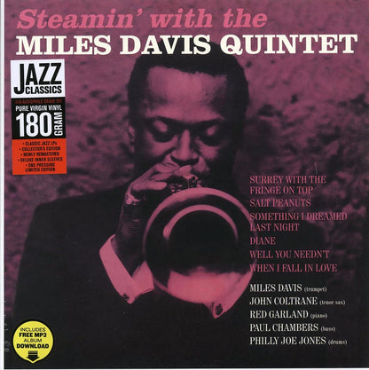 Miles Davis Quintet - Steamin' With Miles Davis Quintet (ltd. ed.) (incl. mp3) (180g) [New Vinyl Record LP]