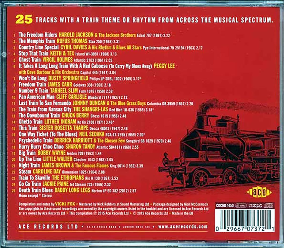 Various - All Aboard! 25 Train Tracks Calling At All Musical Stations (25 tracks) [New CD]