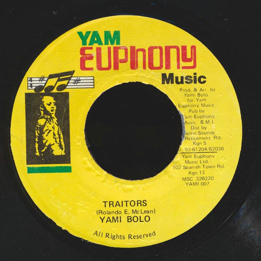 Yami Bolo - Traitors  /  Version (orig. press) [New Vinyl Record 7" Single]