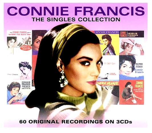 Connie Francis - The Singles Collection (60 tracks) (3xCD) (deluxe 3-fold digipak) [New CD]