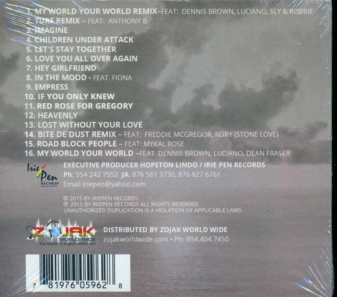 Hopeton Lindo - My World Your World [New CD]