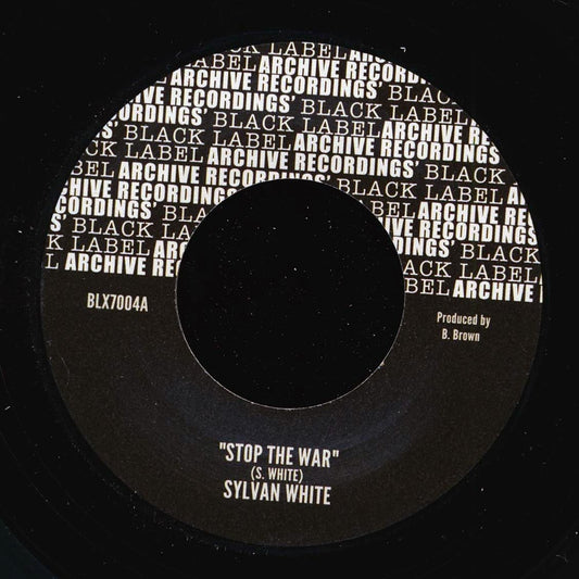 Sylvan White - Stop The War  /  Soul Syndicate - Version (UK press) [New Vinyl Record 7" Single]