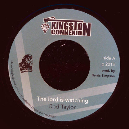 Rod Taylor - The Lord Is Watching  /  Dub Plate Mix (France press) [New Vinyl 7"]
