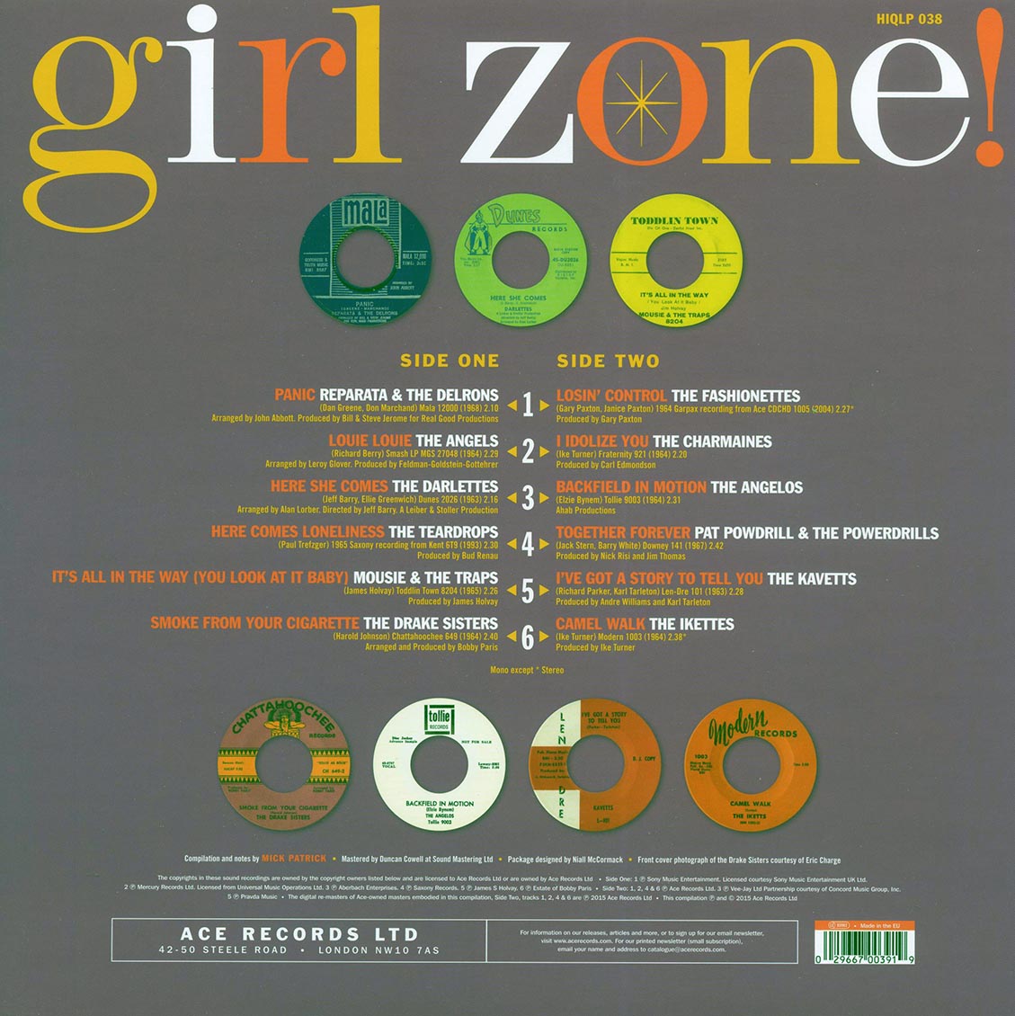The Ikettes, The Fashionettes, The Darlettes, Etc. - Girl Zone! (180g) [New Vinyl LP]