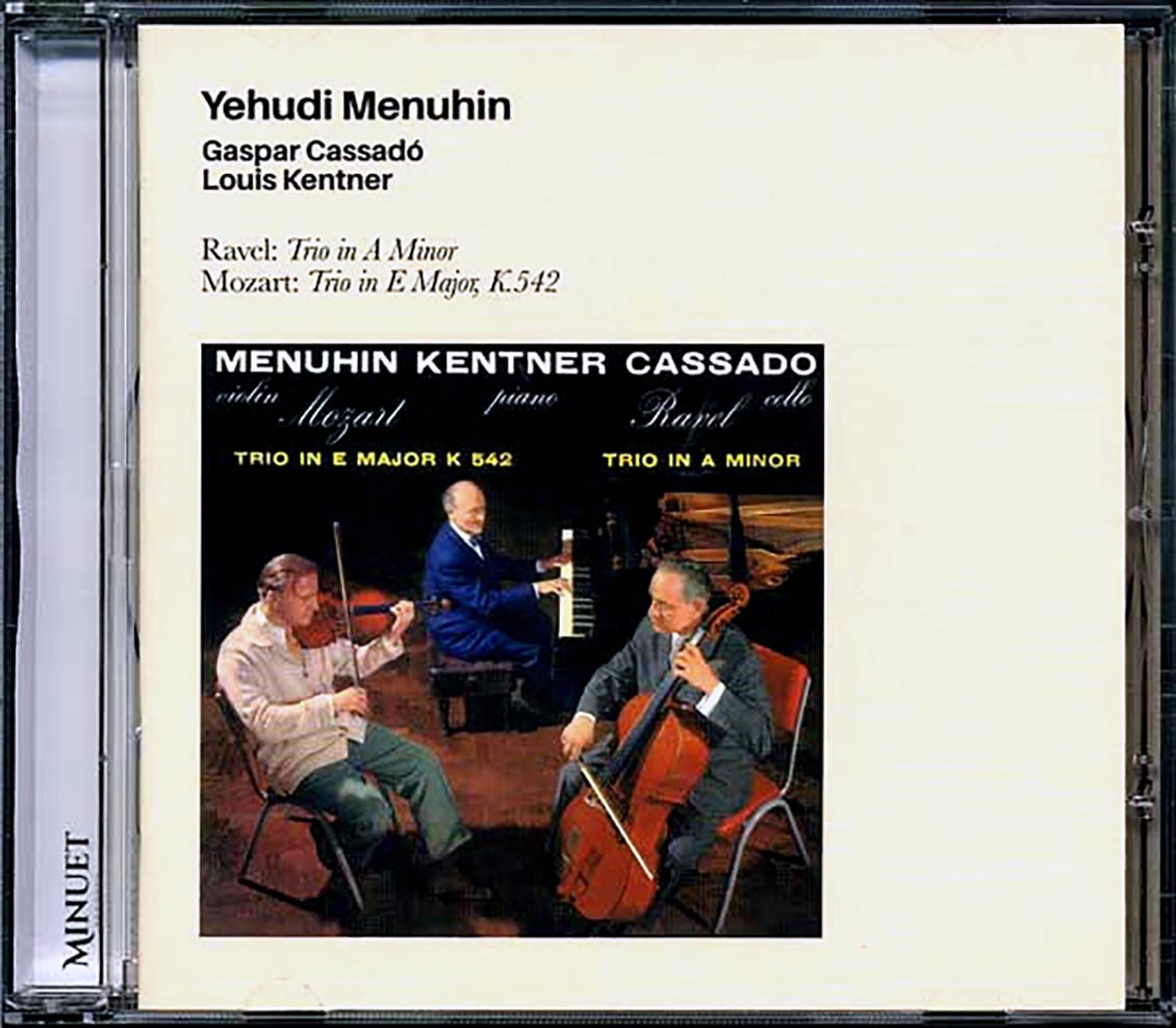 Yehudi Menuhin - Trio In A Minor + Trio In E Major, K. 542 (ltd. ed.) (incl. large booklet) (remastered) [New] [New CD]
