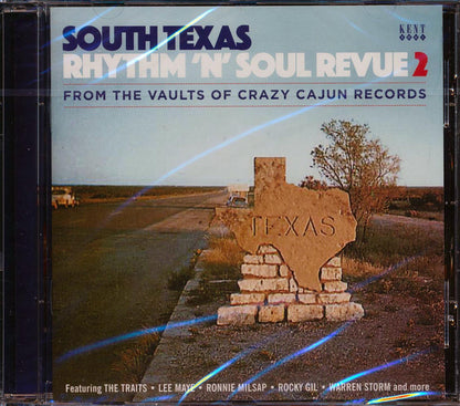 Ronnie Milsap, The Traits, Lee Maye, Etc. - South Texas Rhythm 'N' Soul Revue 2: From The Vaults Of Crazy Cajun Records (24 tracks) [New CD]