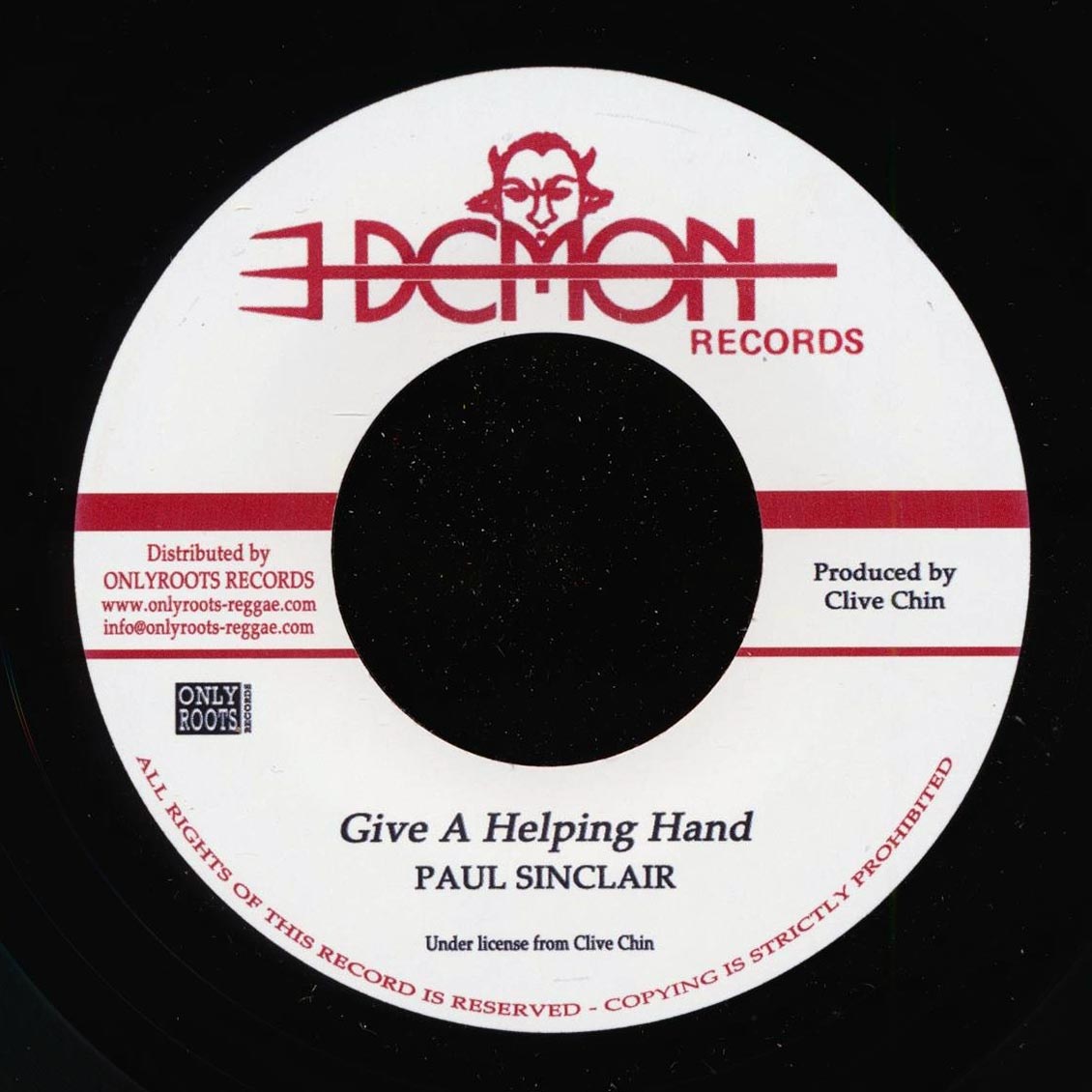 Paul Sinclair - Give A Helping Hand  /  Version (France press) [New Vinyl Record 7" Single]