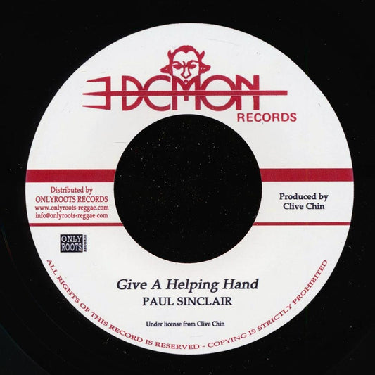 Paul Sinclair - Give A Helping Hand  /  Version (France press) [New Vinyl Record 7" Single]