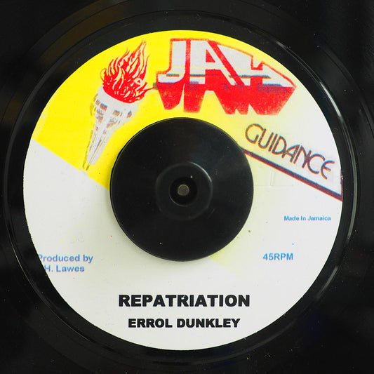 Errol Dunkley - Repatriation  /  Roots Radics - Version [New Vinyl 7"]