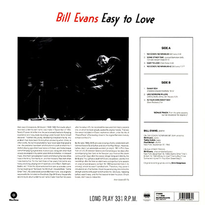 Bill Evans - Easy To Love (ltd. ed.) (180g) [New Vinyl Record LP]