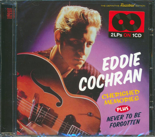 Eddie Cochran - Cherished Memories + Never To Be Forgotten (2 albums on 1 CD) (30 tracks) (+8 bonus tracks) (incl. 16-page booklet) (24-bit mastering) (remaste [New CD]