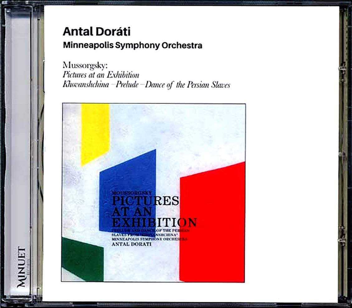 Antal Dorati, Minneapolis Symphony Orchestra - Mussorgsky: Pictures At An Exhibition 'Khovanshchina', 'Prelude', 'Dance Of The Persian Slaves' (ltd. ed.) (incl. large booklet) (remastered) [New CD]