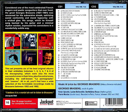 Georges Brassens - The Essential George Brassens: Highlights From 1952-1962 (2xCD) (incl. large booklet) (remastered) [New CD]