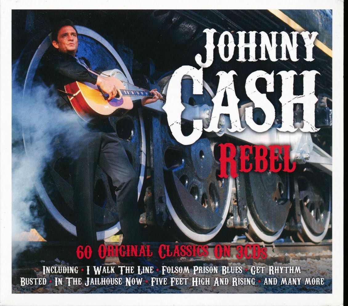 Johnny Cash - Rebel (60 tracks) (3xCD) (deluxe 3-fold digipak) [New CD]