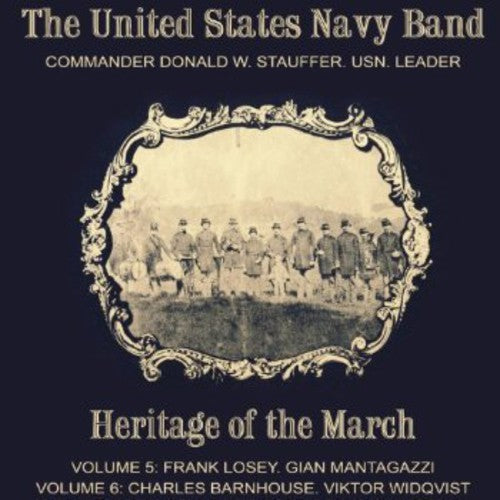 Losey / United States Navy Band / Stauffer - Heritage of the March 5-6 Music CD