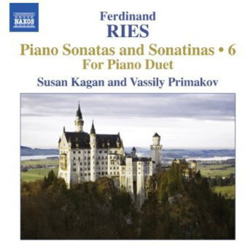Vassily Primakov - Piano Sonatas 6: Three Sonatas for Piano Duet Music CD