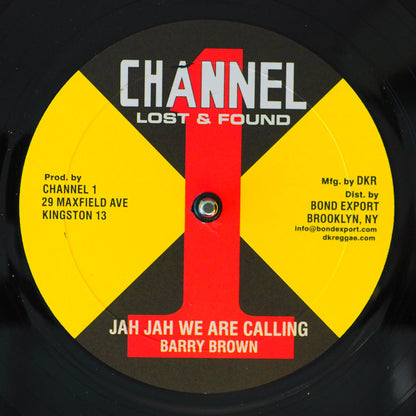 Barry Brown - Jah Jah We Are Calling; Roots Radics - Version  /  Barry Brown - Take Your Time; Roots Radics - Version [New Vinyl 10"]
