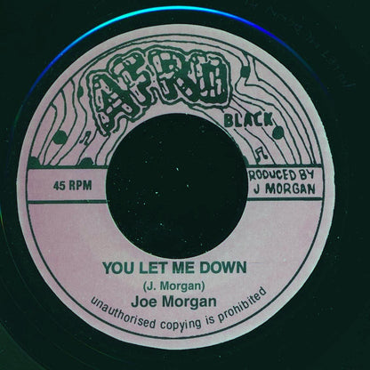 Joe Morgan - You Let Me Down [New Vinyl 7"]