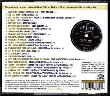 Various - Beef Ball Baby! The New Orleans R & B Sessions (24 tracks) [New CD]