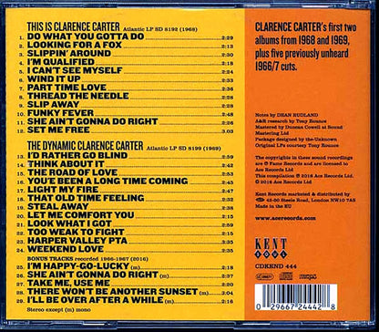 Clarence Carter - This Is Clarence Carter + The Dynamic Clarence Carter [New CD]