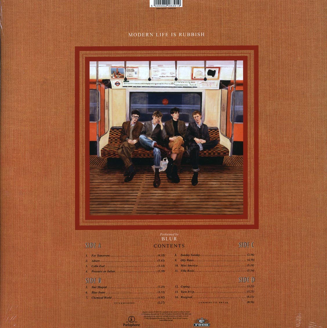 Blur - Modern Life Is Rubbish (2xLP) (180g) [New Vinyl LP]