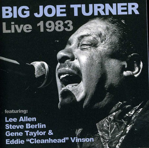 Big Joe Turner - Big Joe Turner Live 1983 Music CD