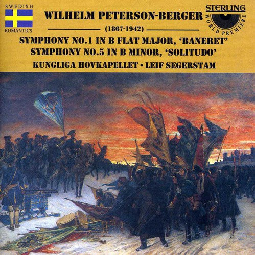 Peterson-Berger / Segerstam / Royal Orch Stockholm - Symphonies 1 & 5 Music CD