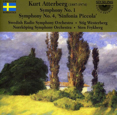 Atterberg / Westerberg / Frykberg - Symphony 1 Op 3 / Symphony 4 Op 14 Music CD