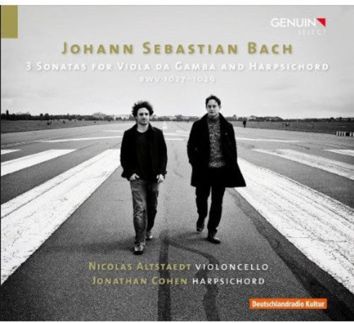 Jonathan Cohen - 3 Sonatas for Viola Da Gamba & Harpsichord Music CD