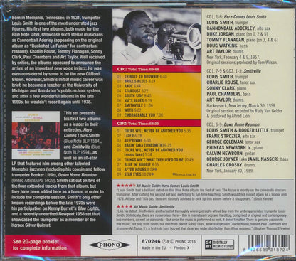 Louis Smith - The Legendary 1957-59 Studio Sessions (2xCD) (incl. large booklet) (remastered) [New CD]