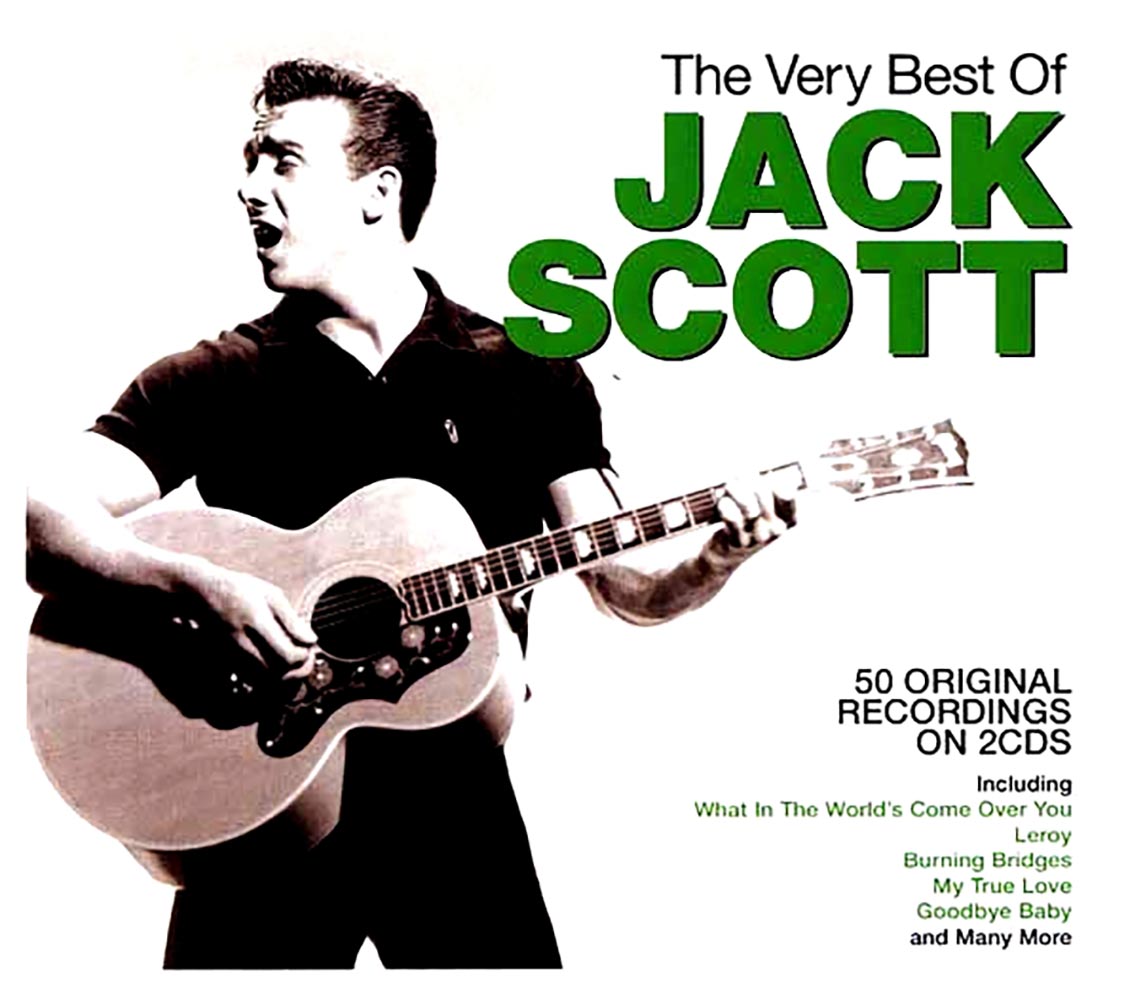 Jack Scott - The Very Best Of Jack Scott (50 tracks) (2xCD) (deluxe 3-fold digipak) [New] [New CD]