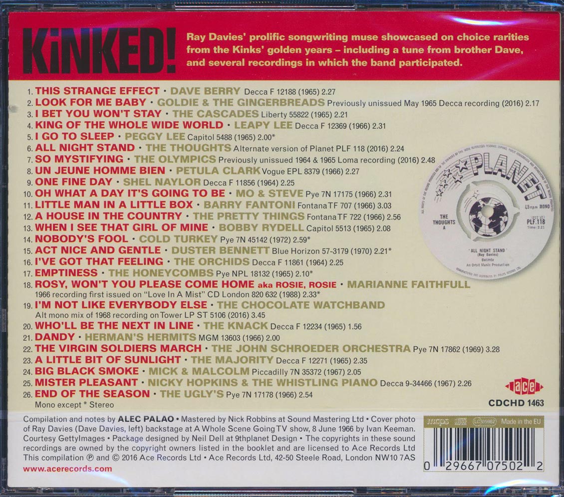 Various - Kinked! Kinks Songs & Sessions 1964-1971 (incl. large booklet) [New CD]