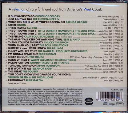 Various - California Soul: Funk & Soul From The Golden State 1967-1976 (incl. large booklet) [New CD]