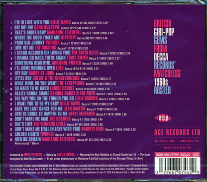 Various - Love Hit Me! Decca Beat Girls 1962-1970 [New CD]