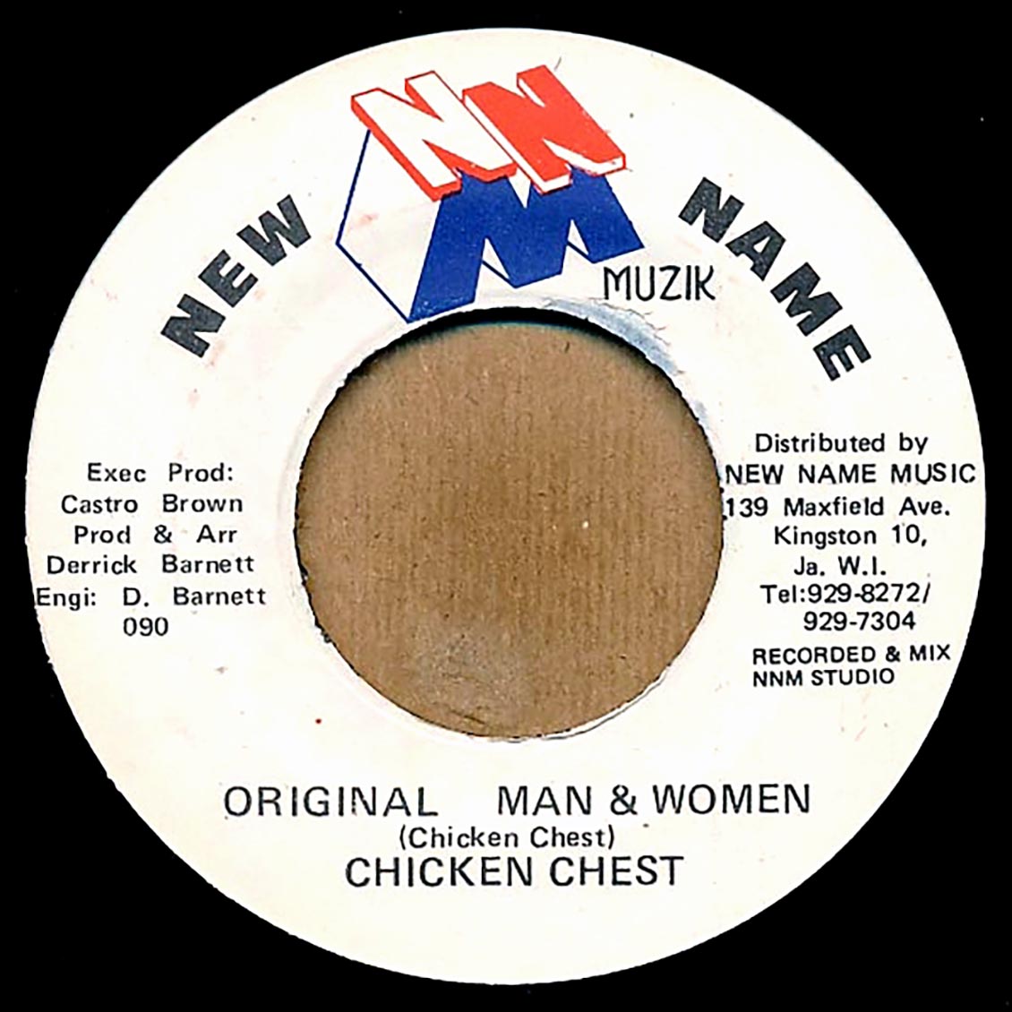 Chicken Chest - Original Man & Women  /  Version [New Vinyl Record 7" Single]