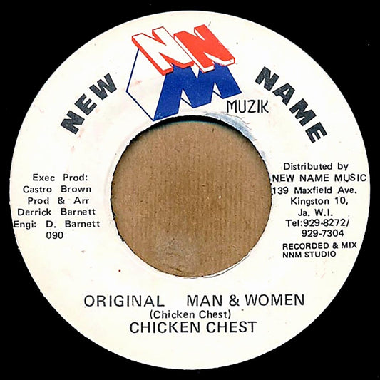 Chicken Chest - Original Man & Women  /  Version (orig. press) [New Vinyl 7"]