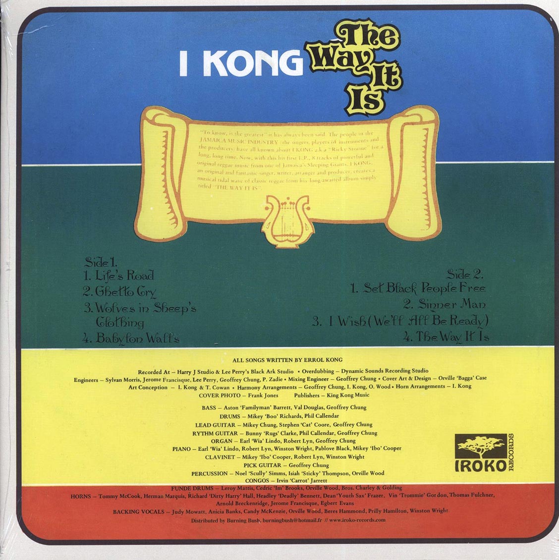 I Kong - The Way It Is [New Vinyl LP]