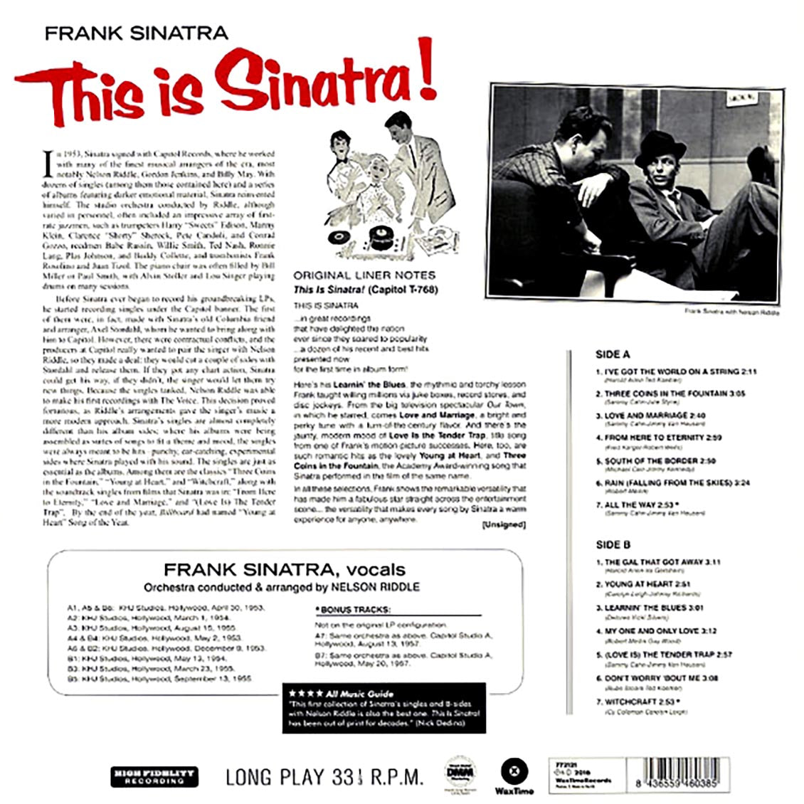Frank Sinatra - This Is Sinatra! (ltd. ed.) (180g) [New Vinyl Record LP]